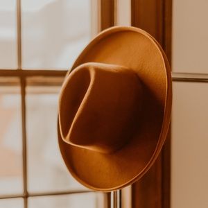 NWT Gigi Pip Maude Pencil Brim Wool Fedora Hat